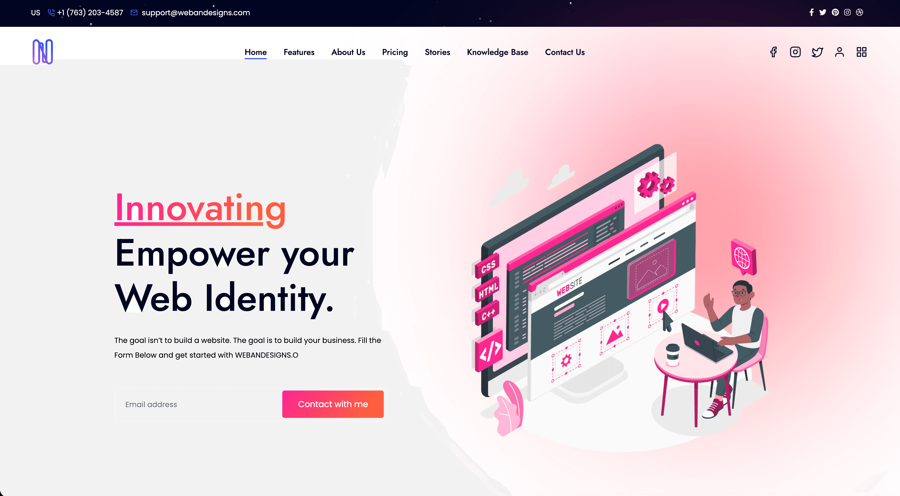 WEBANDESIGNS screenshot